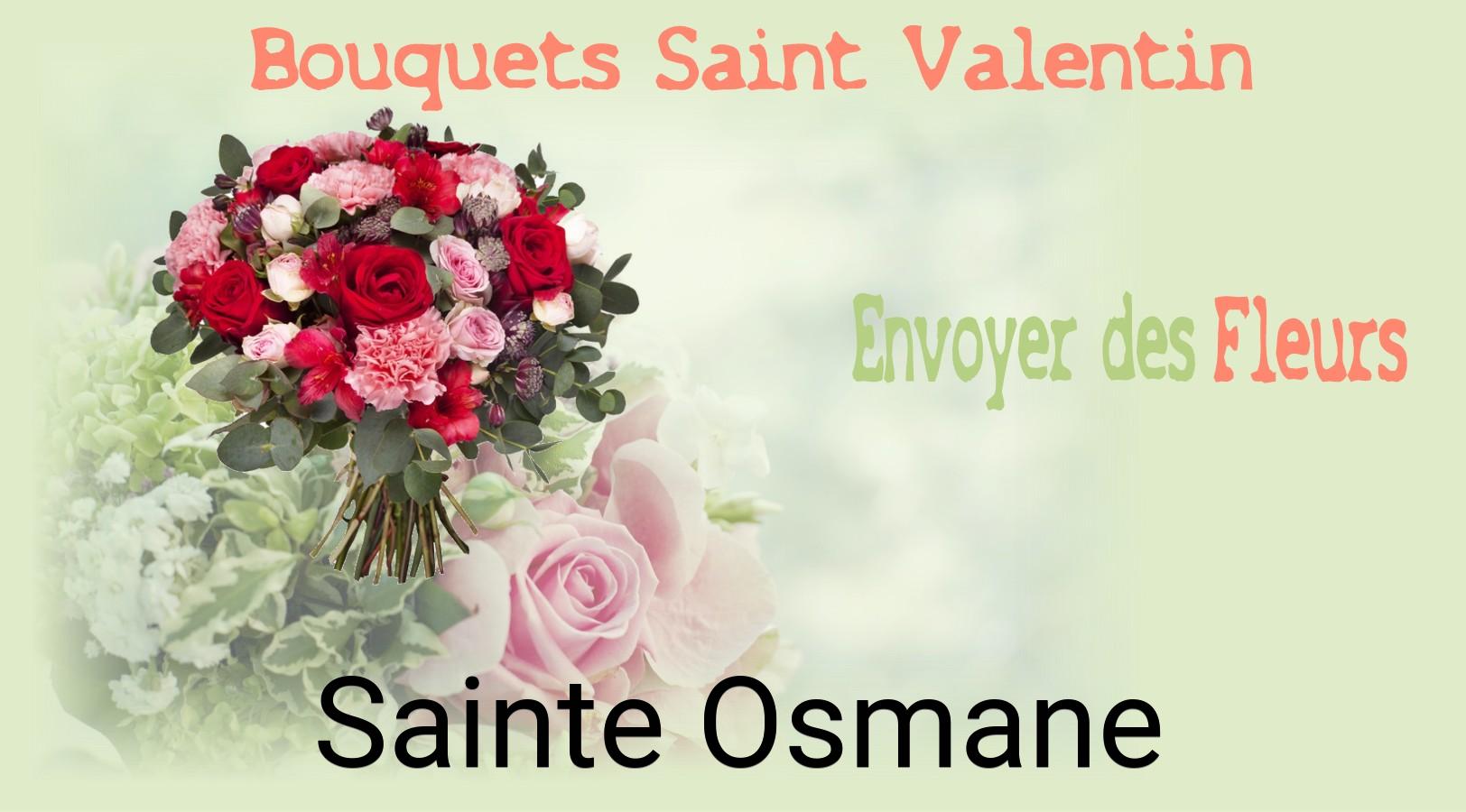 Roses de Saint-Valentin livrées à Sainte-Osmane
